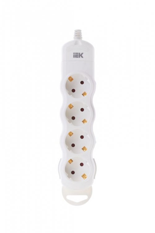 Колодка удлинителя 4-мест. с заземл. РПр04 IEK WYP10-D-KP-16-04-ZS-K01 WYP10-D-KP-16-04-ZS-K01