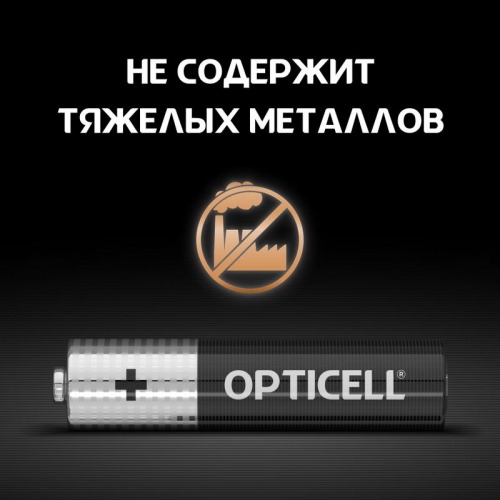 Элемент питания алкалиновый AAA/LR03 (блист. 12шт) Basic Opticell 5051011 5051011