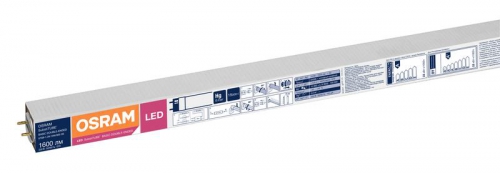 Лампа светодиодная SUBSTITUBE Basic T8 18W/865 18Вт T8 линейная 6500К холод. бел. G13 1600лм 220-240В 1200мм двухсторон. прям. вкл. (замена 36Вт) OSRAM 4058075377561 4058075377561