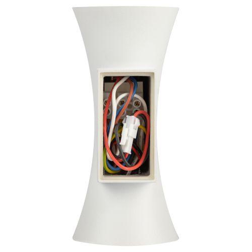 Светильник светодиодный WL42 WH+GD 10Вт 3500К IP54 для интерьера/фасадов бел./зол. Эра Б0054421 Б0054421