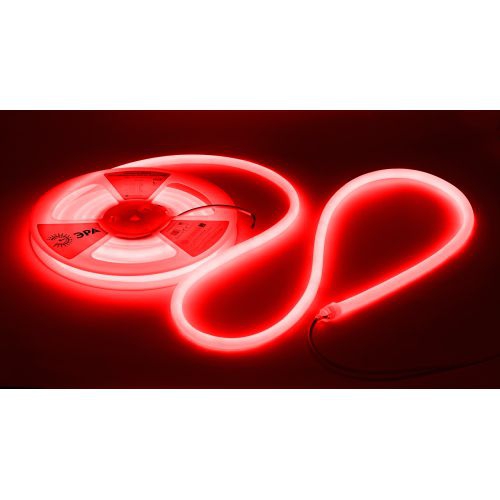 Лента светодиодная LS2835-9.6-120-24-R-IP68-5м 24В термостойкая для бани красн. (в комплекте: 2 заглушки; 10 крепежей)(уп.5м) Эра Б0062345 Б0062345