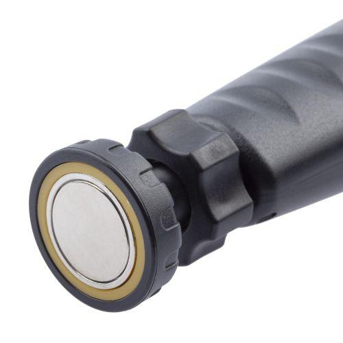 Фонарь аккумуляторный автомобильный Практик AA-701 COB литиевый аккум. 3.2А.ч крюк магнит 40г изгиб корпуса пластик. (кор.) Эра Б0036613 Б0036613