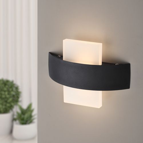 Светильник WL7 WH+BK декор. подсветка светодиод. 6Вт IP20 бел./черн. ЭРА Б0034605 Б0034605