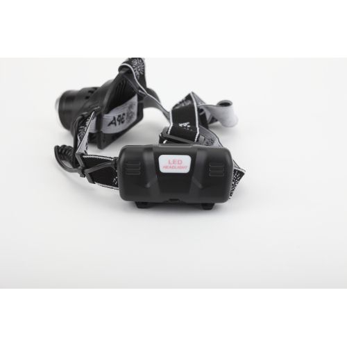 Фонарь аккумуляторный налобный GA-805 CREE 5Вт регулир. фокус литиевый аккум. 2.5А.ч алюм. USB пластик. (кор.) Эра Б0039625 Б0039625