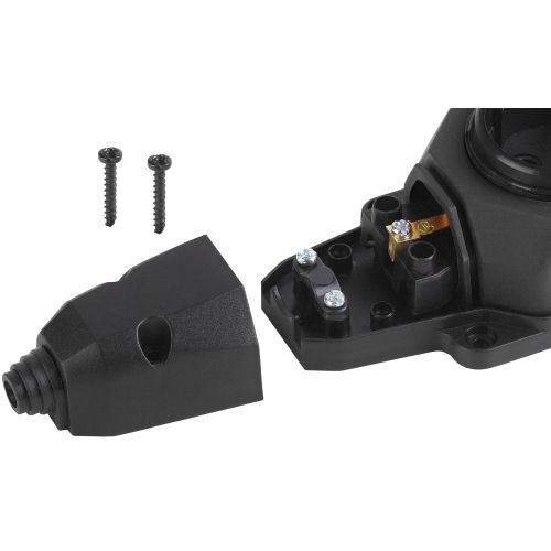 Колодка удлинителя 2-м с заземл. 16А IP44 K-2e-B-IP44 каучук черн. Эра Б0044544 Б0044544