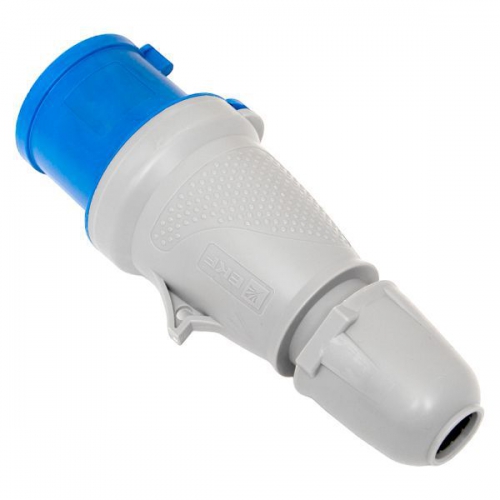 Вилка переносная 023 2Р+РЕ 32А 220В IP44 PROxima EKF ps-023-32-220-PRO ps-023-32-220-PRO