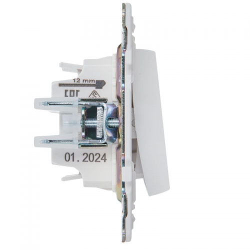 Выключатель перекрестный 1-кл. SKANDY 10А SK-V03W арктич. бел. IEK SK-V13-0-10-K01 SK-V13-0-10-K01