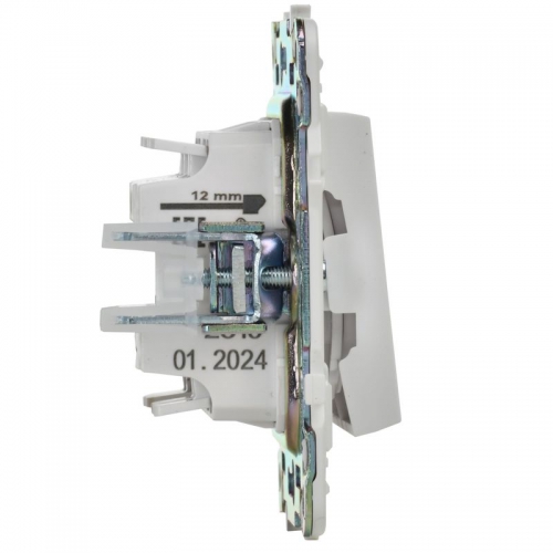 Выключатель проходной 2-кл. SKANDY 10А SK-V05W арктич. бел. IEK SK-V22-0-10-K01 SK-V22-0-10-K01