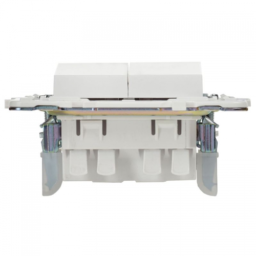 Выключатель проходной 2-кл. SKANDY 10А SK-V05W арктич. бел. IEK SK-V22-0-10-K01 SK-V22-0-10-K01