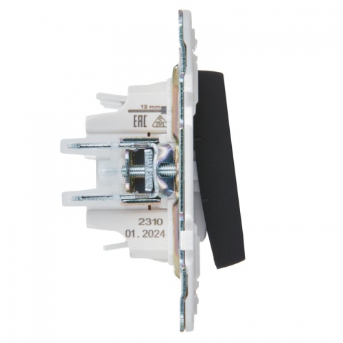 Выключатель 3-кл. SKANDY 10А SK-V11Bl черн. IEK SK-V30-0-10-K02 SK-V30-0-10-K02