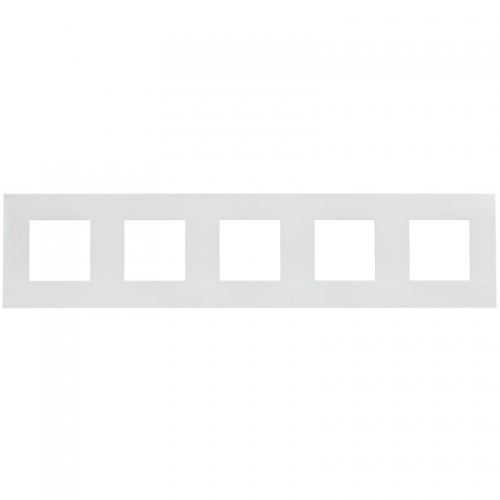 Рамка 5-м SKANDY SK-F05W арктич. бел. IEK SK-M52-K01 SK-M52-K01