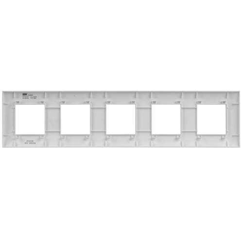 Рамка 5-м SKANDY SK-F05W арктич. бел. IEK SK-M52-K01 SK-M52-K01