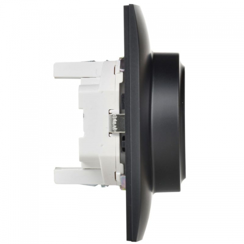 Розетка 2-м SKANDY 16А с заземл. без защ. шторок в сборе SK-R08Bl черн. IEK SK-R21-16-K02-F SK-R21-16-K02-F