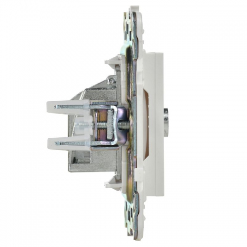 Розетка TV оконечная SKANDY SK-A12W арктич. бел. IEK SK-A10-O-K01 SK-A10-O-K01