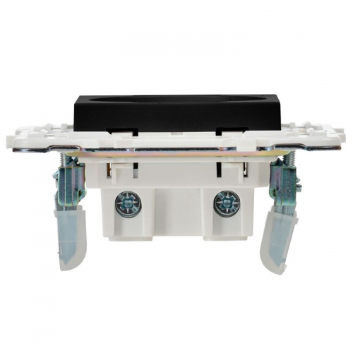 Розетка SKANDY 10А без заземл. без защ. шторок SK-R02Bl черн. IEK SK-R10-10-K02 SK-R10-10-K02