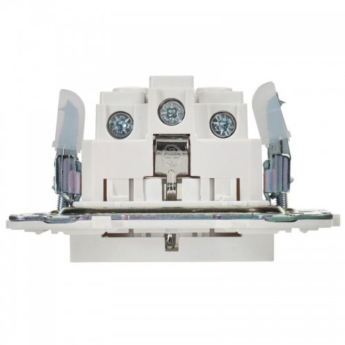 Розетка SKANDY 16А с заземл. без защ. шторок SK-R05W арктич. бел. IEK SK-R11-16-K01 SK-R11-16-K01