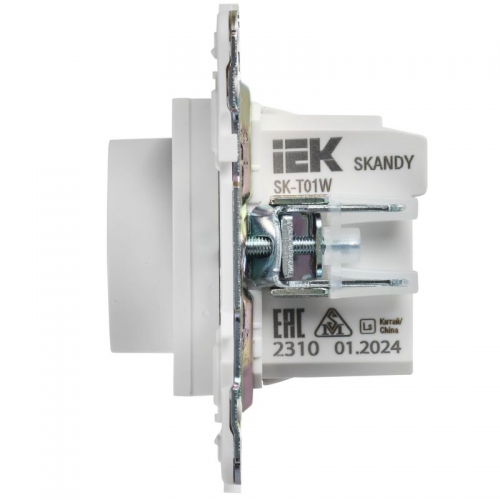 Термостат электронный SKANDY SK-T01W с индикацией арктич. бел. IEK SK-RT11-K01 SK-RT11-K01