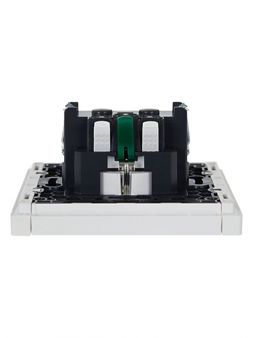 Розетка СП FORTE&PIANO FP214 16А с заземл. без защ. шторок безвинт. крепл. бел. IEK FP-R11-16-1-K01 FP-R11-16-1-K01