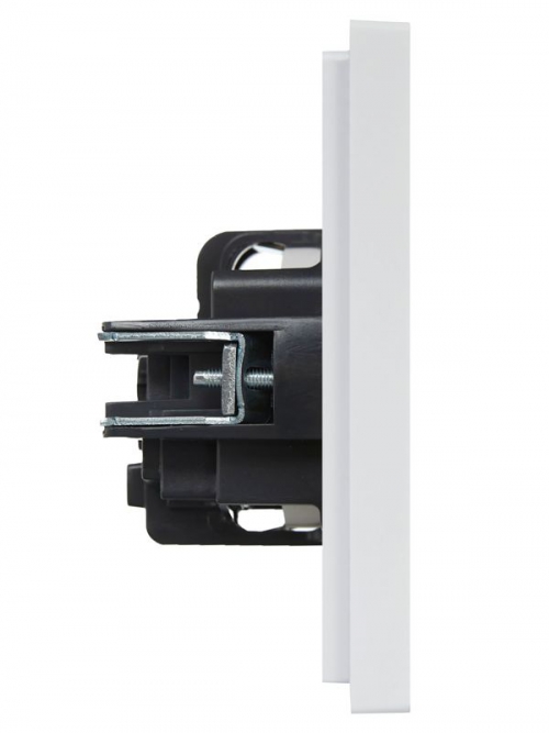 Розетка СП FORTE&PIANO FP216 16А с заземл. без защ. шторок винт. крепл. бел. IEK FP-R11-16-K01 FP-R11-16-K01