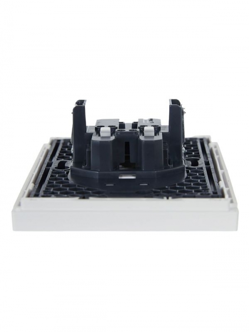 Розетка 2-м СП FORTE&PIANO FP226 10А без заземл. без защ. шторок безвинт. крепл. бел. IEK FP-R20-10-1-K01 FP-R20-10-1-K01