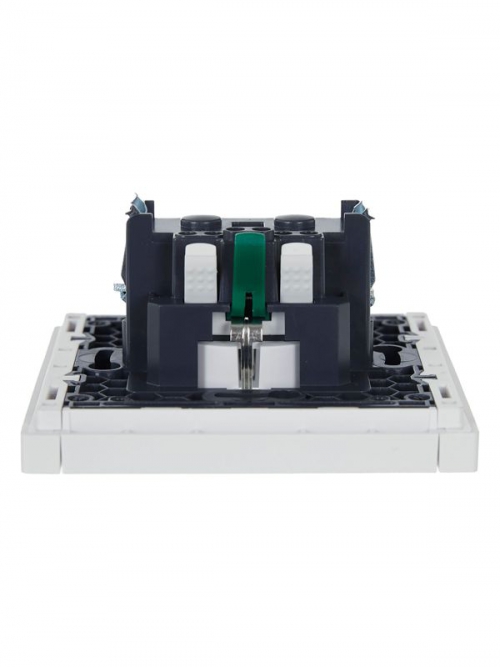 Розетка СП FORTE&PIANO FP213 16А с заземл. защ. шторки безвинт. крепл. бел. IEK FP-R14-16-1-K01 FP-R14-16-1-K01