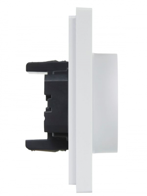 Розетка 2-м СП FORTE&PIANO FP224 16А с заземл. без защ. шторок безвинт. крепл. бел. IEK FP-R21-16-1-K01 FP-R21-16-1-K01