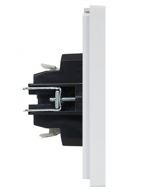 Выключатель проходной 1-кл. СП FORTE&PIANO 10А FP204 с индикацией бел. IEK FP-V12-1-10-1-K01 FP-V12-1-10-1-K01