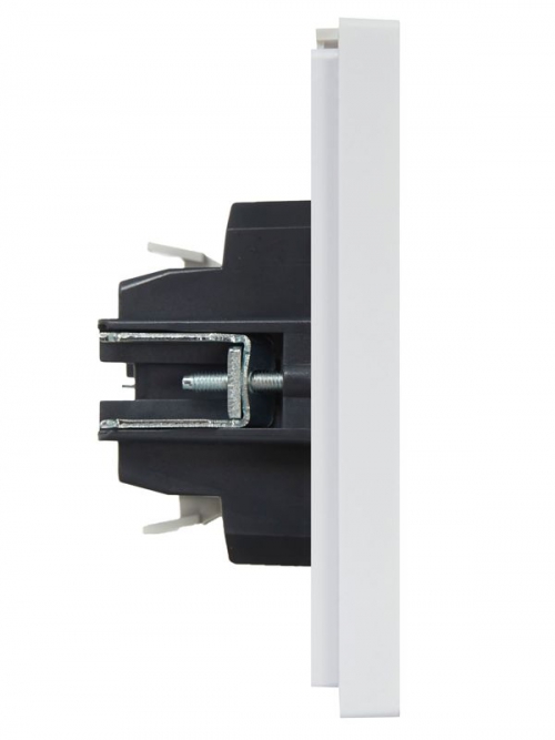 Выключатель 2-кл. СП FORTE&PIANO 10А FP206 с индикацией бел. IEK FP-V20-1-10-1-K01 FP-V20-1-10-1-K01