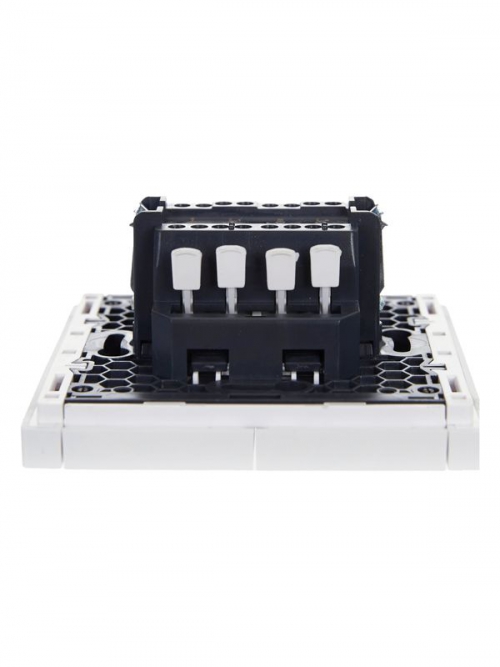 Выключатель проходной 2-кл. СП FORTE&PIANO 10А FP207 бел. IEK FP-V22-0-10-1-K01 FP-V22-0-10-1-K01