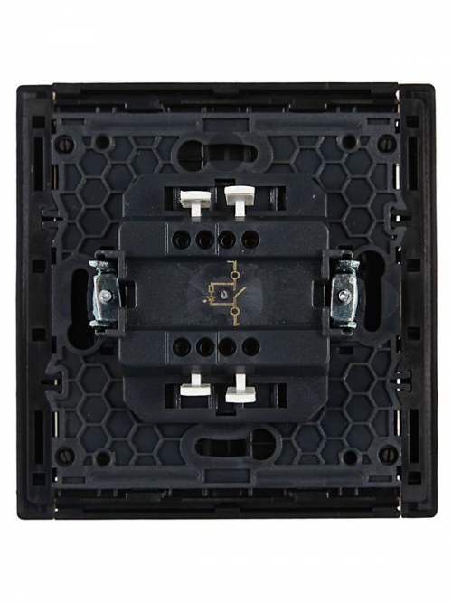 Выключатель 1-кл. СП FORTE&PIANO 10А FP102 с индикацией черн. IEK FP-V10-1-10-1-K02 FP-V10-1-10-1-K02