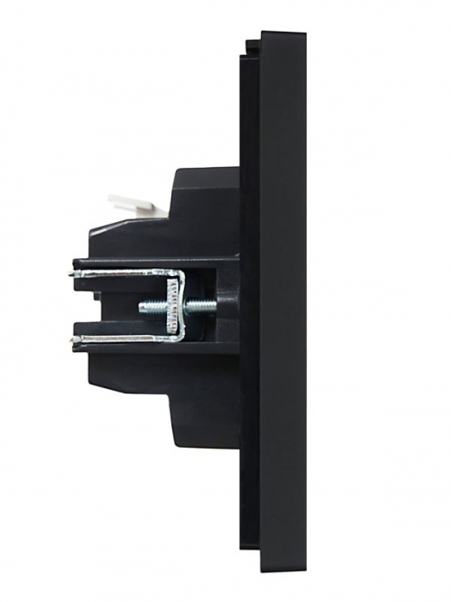 Выключатель 2-кл. СП FORTE&PIANO 10А FP105 черн. IEK FP-V20-0-10-1-K02 FP-V20-0-10-1-K02