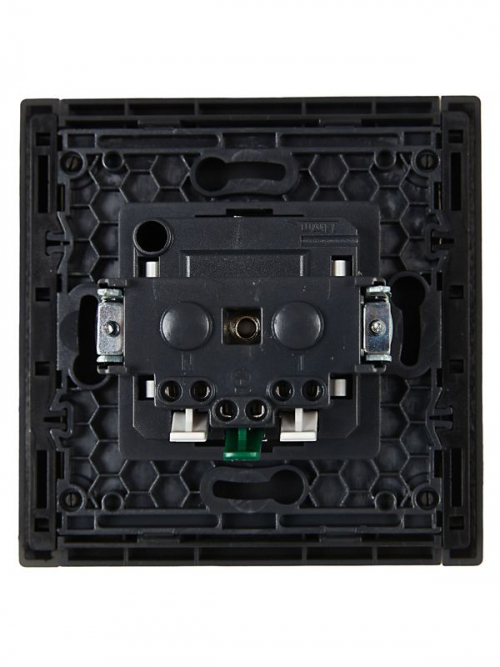 Розетка СП FORTE&PIANO FP314 16А с заземл. без защ. шторок безвинт. крепл. сер. IEK FP-R11-16-1-K03 FP-R11-16-1-K03