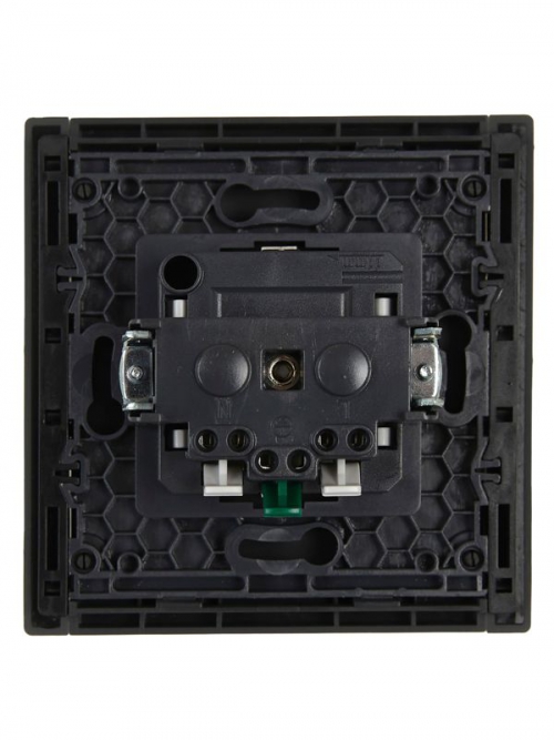 Розетка СП FORTE&PIANO FP313 16А с заземл. защ. шторки безвинт. крепл. сер. IEK FP-R14-16-1-K03 FP-R14-16-1-K03