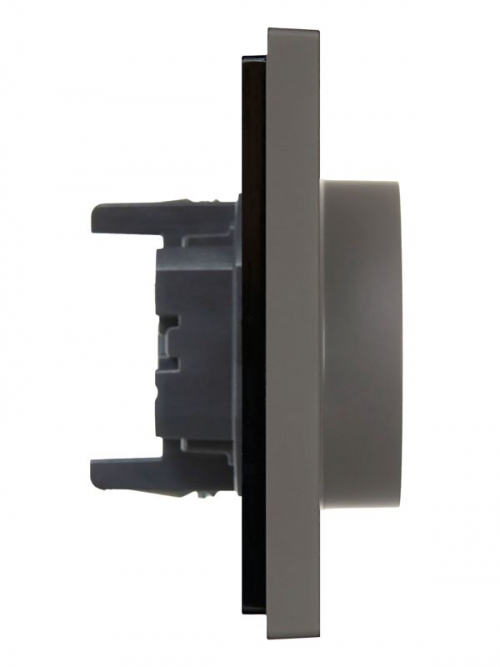 Розетка 2-м СП FORTE&PIANO FP323 16А с заземл. защ. шторки безвинт. крепл. сер. IEK FP-R24-16-1-K03 FP-R24-16-1-K03