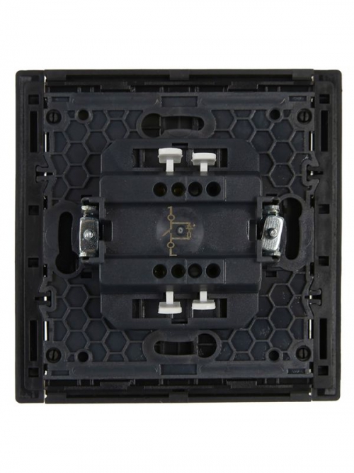 Выключатель 1-кл. СП FORTE&PIANO 10А FP302 с индикацией сер. IEK FP-V10-1-10-1-K03 FP-V10-1-10-1-K03