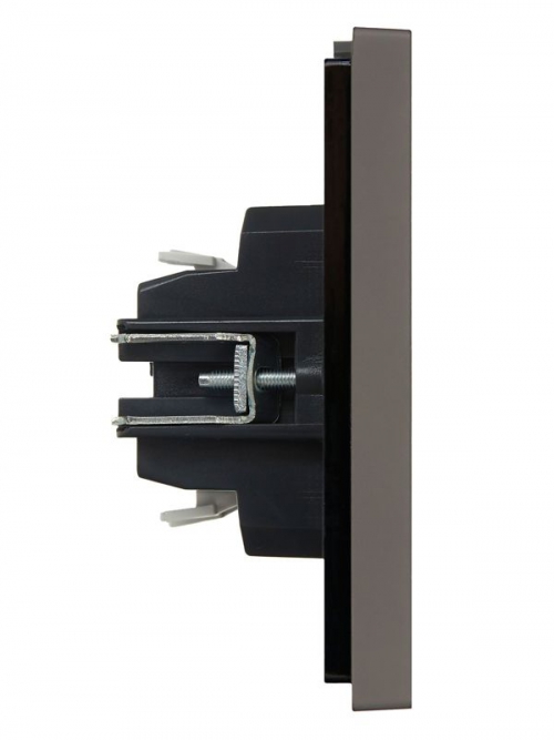 Выключатель 1-кл. СП FORTE&PIANO 10А FP302 с индикацией сер. IEK FP-V10-1-10-1-K03 FP-V10-1-10-1-K03