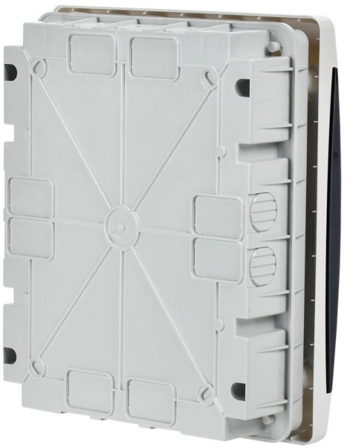 Корпус пластиковый ЩРВ-П-18 IP41 черн. прозр. дверь UNION Compact IEK UIC-KP12-V-18-41-K01 UIC-KP12-V-18-41-K01