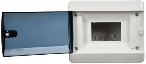Корпус пластиковый ЩРВ-П-6 IP41 черн. прозр. дверь UNION Compact IEK UIC-KP12-V-06-41-K01 UIC-KP12-V-06-41-K01