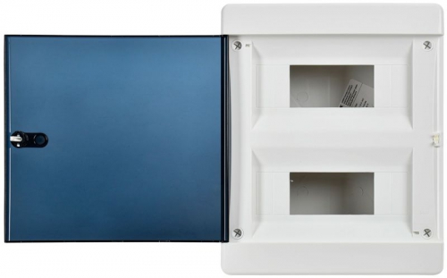 Корпус пластиковый ЩРН-П-18 IP41 черн. прозр. дверь UNION Compact IEK UIC-KP12-N-18-41-K01 UIC-KP12-N-18-41-K01