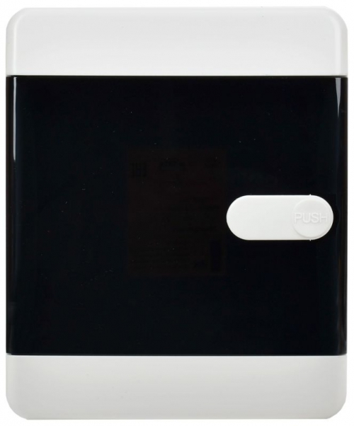 Корпус пластиковый ЩРН-П-4 IP41 черн. прозр. дверь UNION Compact IEK UIC-KP12-N-04-41-K01 UIC-KP12-N-04-41-K01