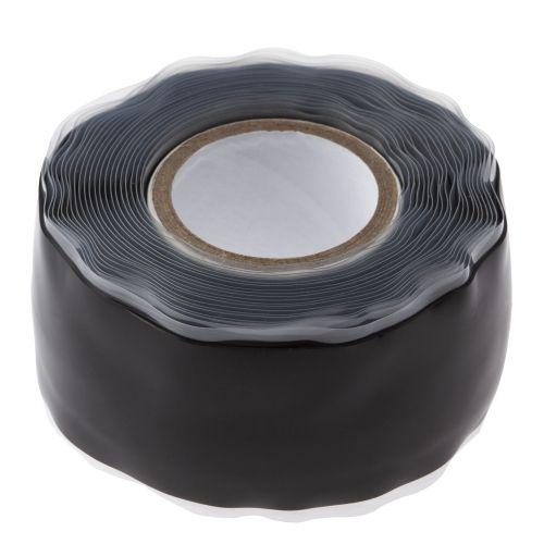 Изолента силиконовая самослипающаяся 25ммх3м PRO PROSS25 0.5мм черн. ЭРА Б0052254 Б0052254