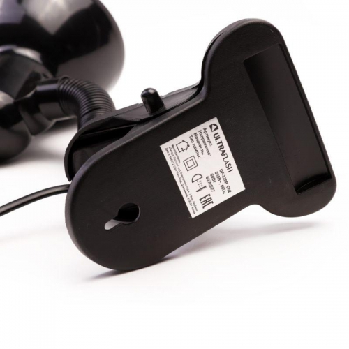 Светильник UF-320P С02 настол. прищепка 230В 60Вт E27 ЛОН черн. Ultraflash 12371 12371