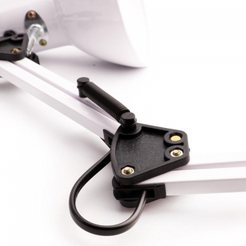 Светильник настольный UF-312P С01 230В 60Вт струбцина бел. Ultraflash 12894 12894