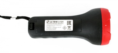 Фонарь LED16014 1 + 4SMD LED 2 реж. 1XR6 пласт блист-пакет Ultraflash 14253 14253
