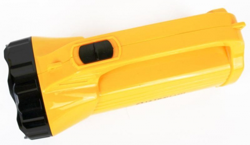 Фонарь аккумуляторный LED3819CSM 9LED + 12SMD 2 режима аккум. SLA 220В желт. Ultraflash 12102/12860 12860