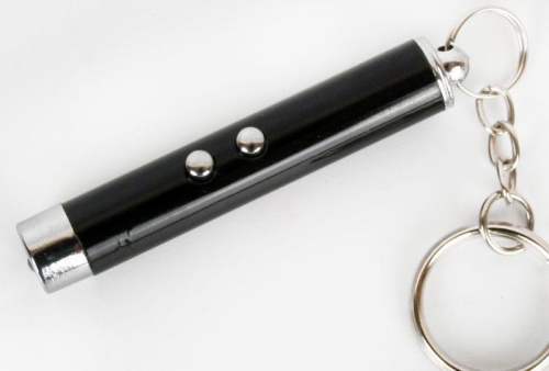 Фонарь LED30L (1LED+лазерная указка 3хAG3 блист-пакет черн.) Ultraflash 12325 12325