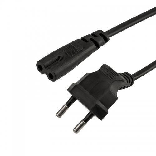 Шнур сетевой (угловая вилка) 2x0.5кв.мм 1.5м Rexant 11-1103 11-1103