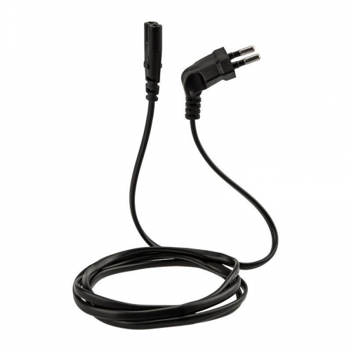 Шнур сетевой (угловая вилка) 2x0.5кв.мм 1.5м Rexant 11-1103 11-1103