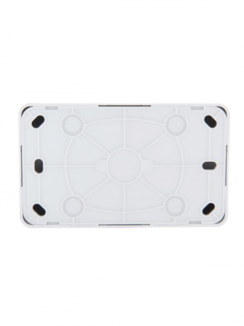 Розетка 2-м ОП Viola с заземл. бел. LEZARD 751-0200-127 751-0200-127