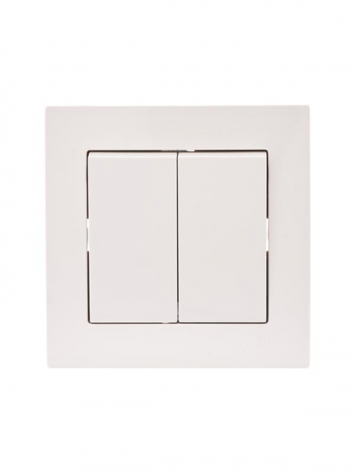 Выключатель 2-кл. СП Vesna механизм крем. LEZARD 742-0388-101 742-0388-101